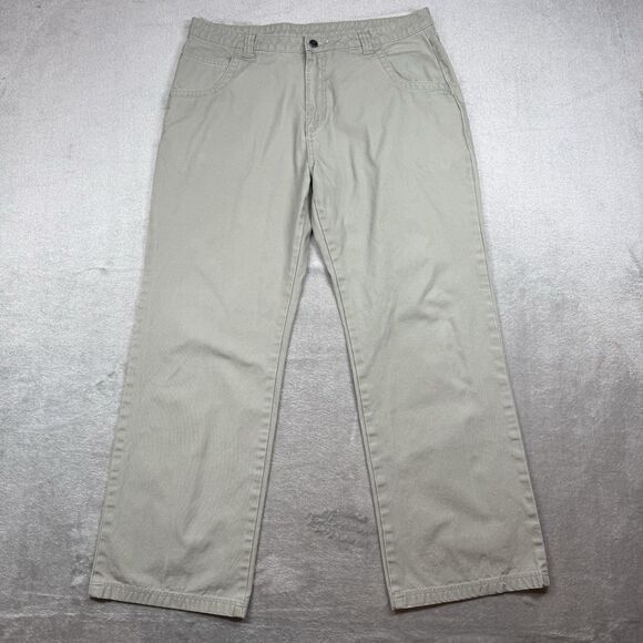 Cloudveil Mens Pants Men 36x30 Green Cotton Straight Leg Outdoor Hiking Cowboy - Picture 1 of 11